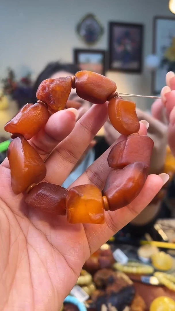 手串琥珀未镶嵌手串