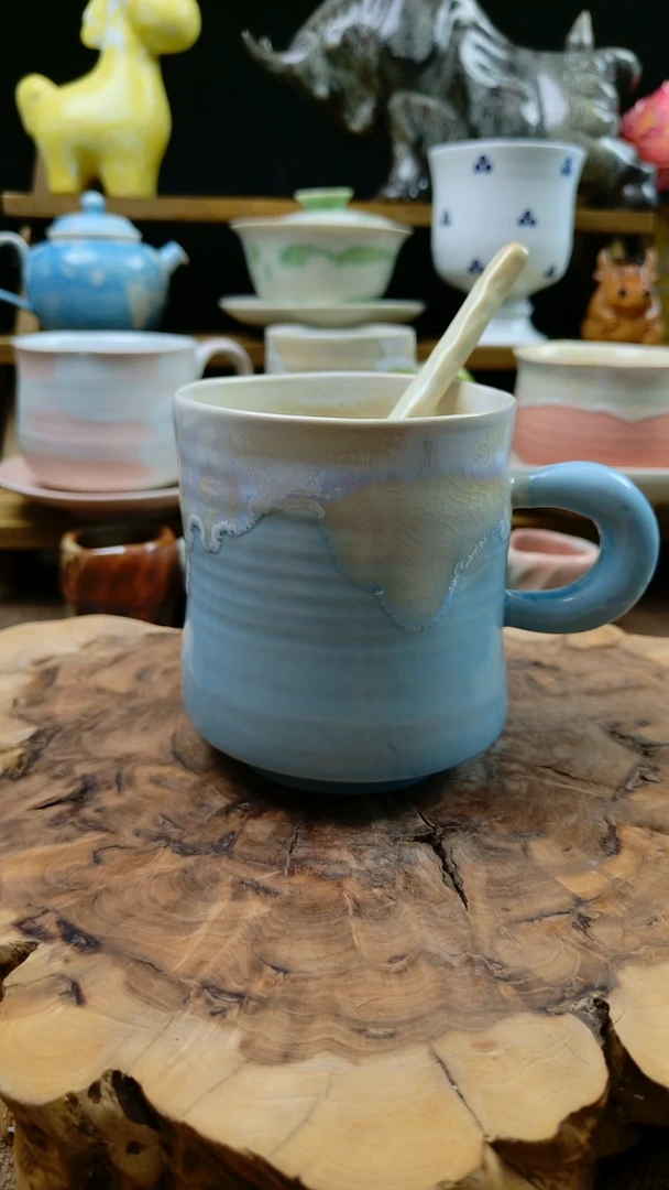 高温颜色釉窑变系列 马克杯 21