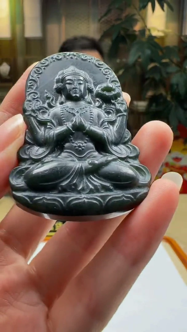 颈饰未镶嵌和田玉-多样性发其一DT-2025-9-13-34