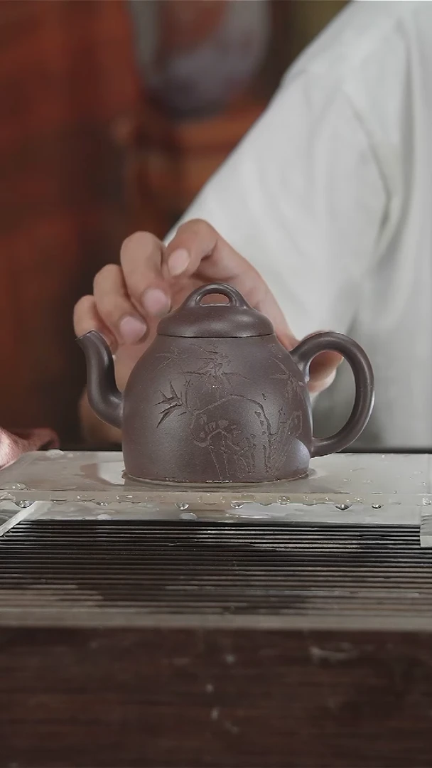 茶壶紫砂原矿紫砂壶260CC31号