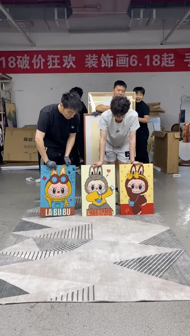 竖款家居饰品/装饰画/现代装饰画