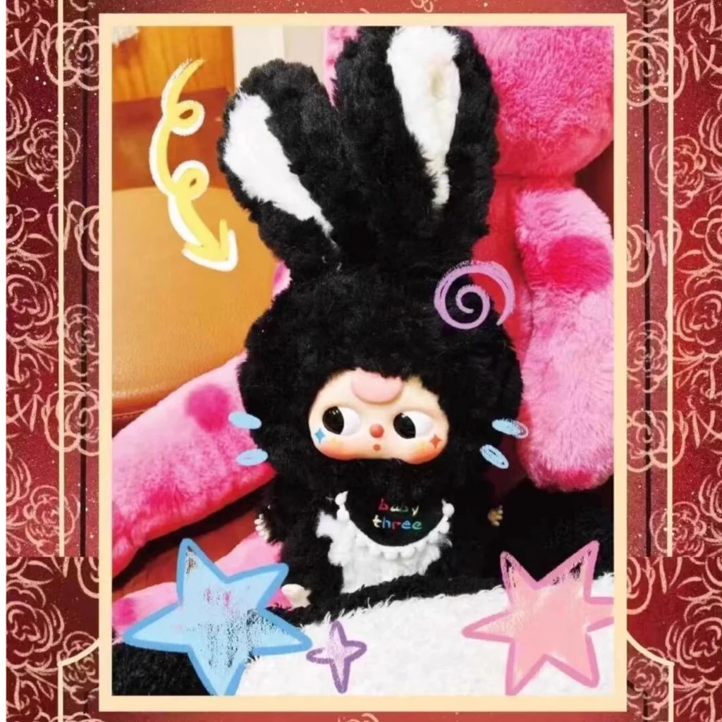 娃三岁-莉莉兔子小镇初代毛绒盲盒