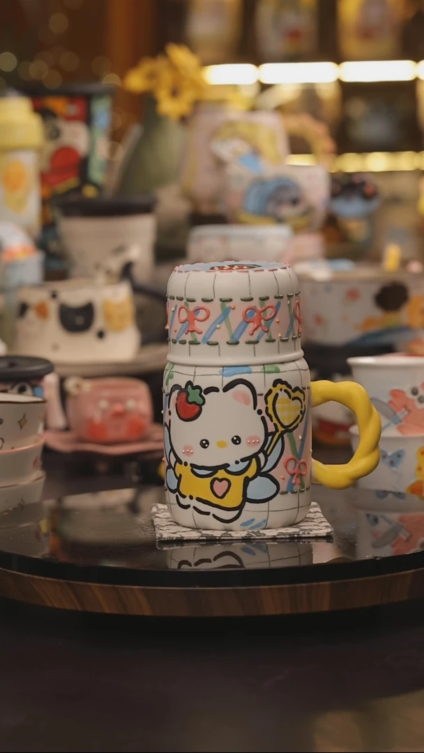景德镇釉下彩绘设计师款式陶瓷