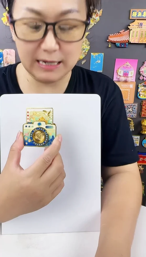 洛阳相机金属冰箱贴