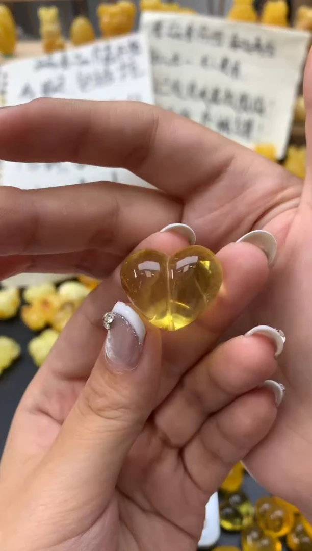 琥珀未镶嵌珠宝奇石079琥珀蜜蜡微瑕