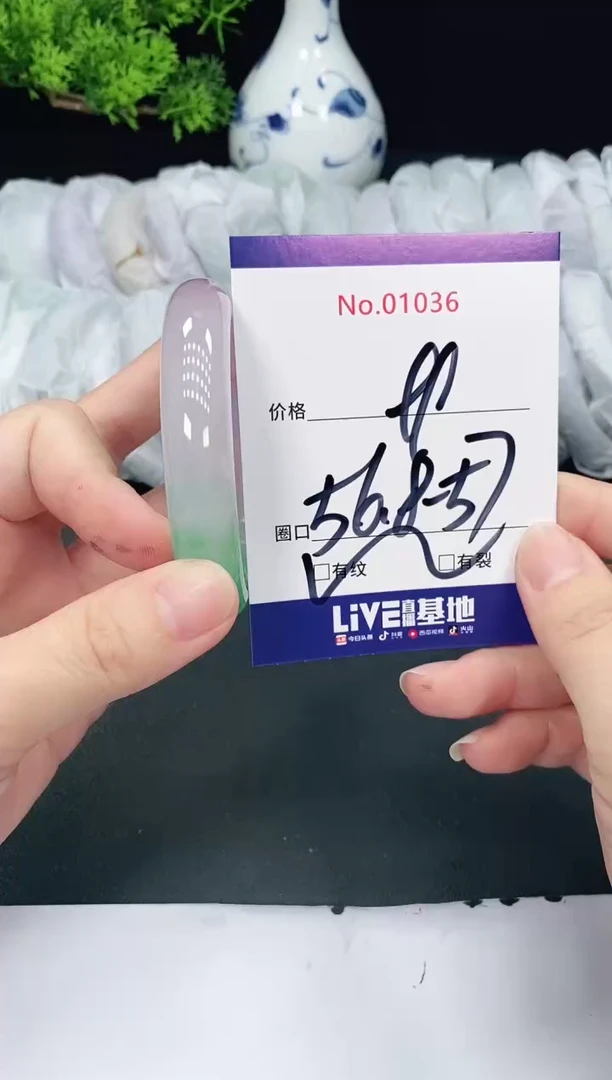 未镶嵌手镯翡翠1036