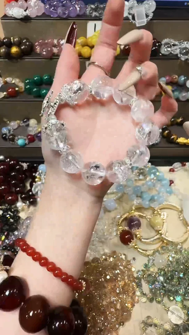 未镶嵌手链水晶多样发一