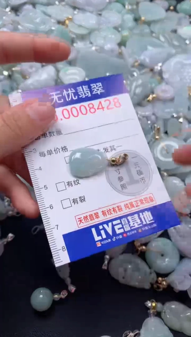 颈饰未镶嵌翡翠8428