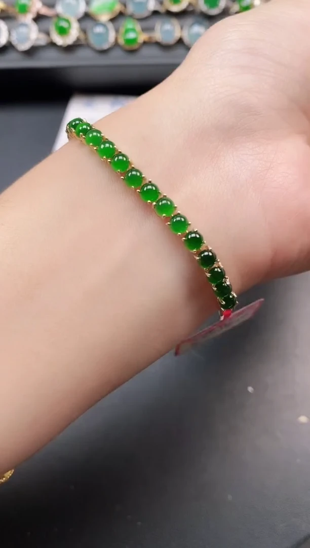 银S925镶嵌戒指翡翠111