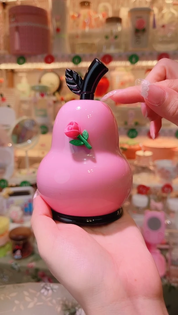 其他品质好发货快放心拍！粉色鸭梨牙签罐