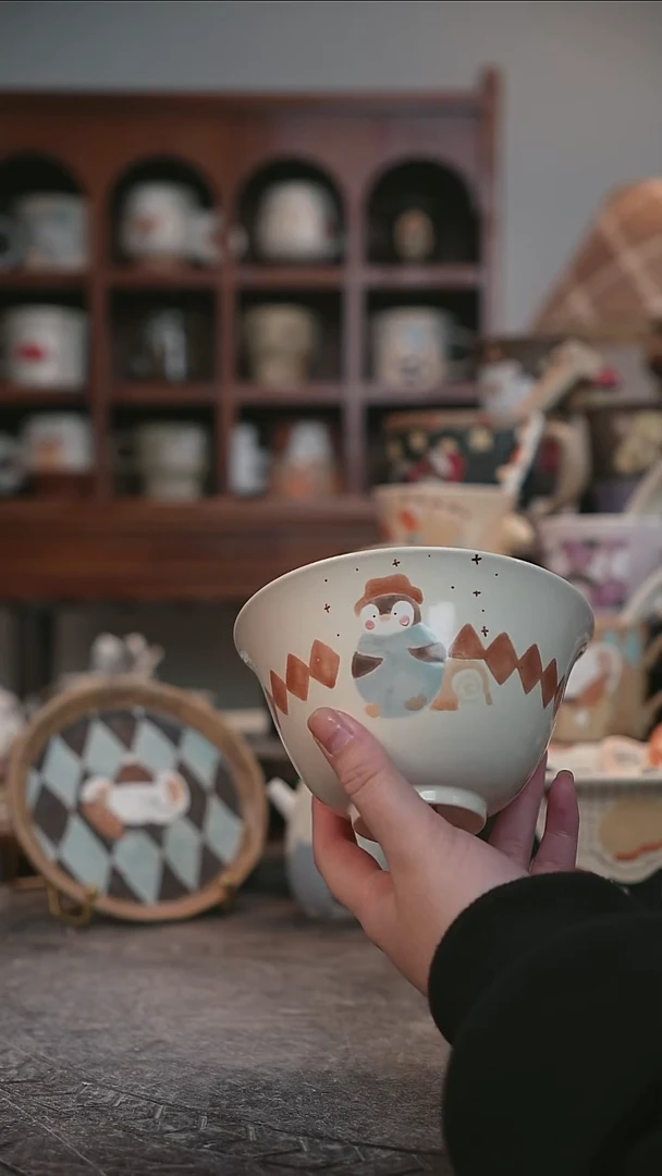 可爱酸**桔川谷原创陶瓷12.28直播正品