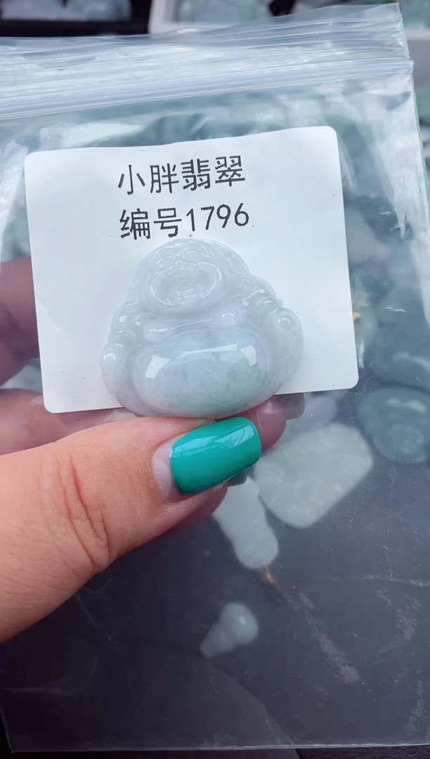 颈饰未镶嵌翡翠缅甸天然A货翡翠1796