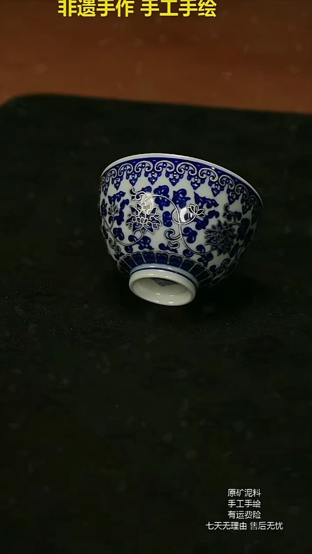 摆件景德镇陶瓷手工手绘