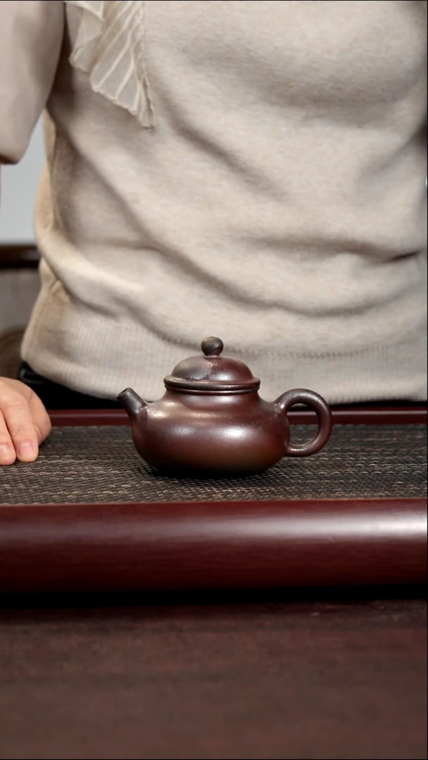 茶杯紫砂尾单柴烧容天