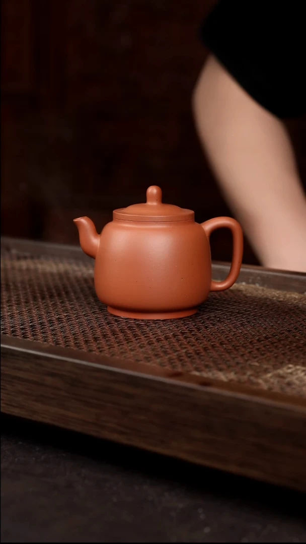 茶壶紫砂大红泥墨林