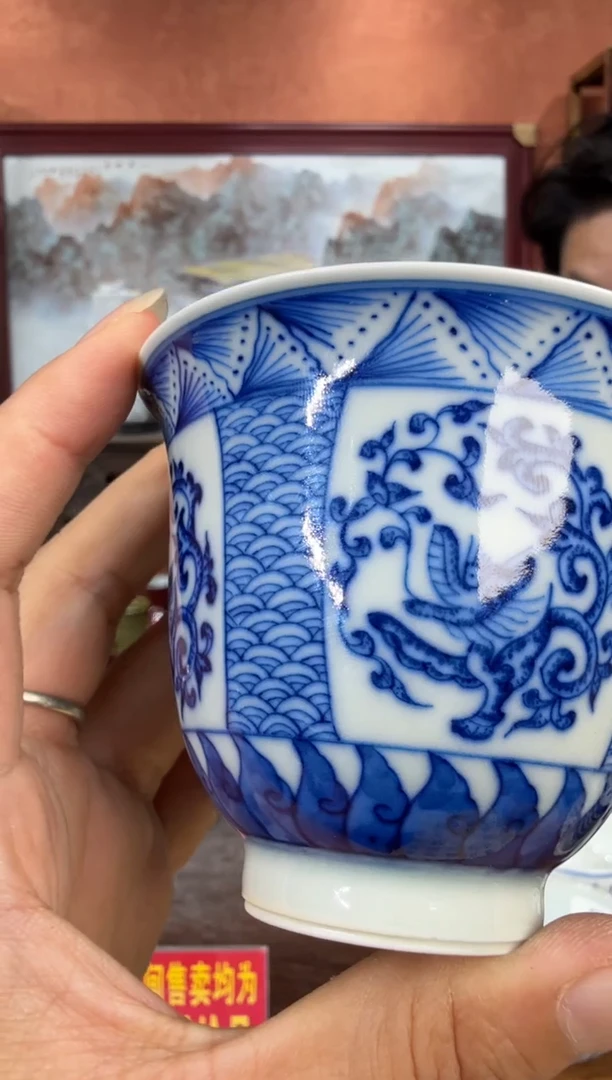 吴义松陶盟手工手绘陶瓷编码：