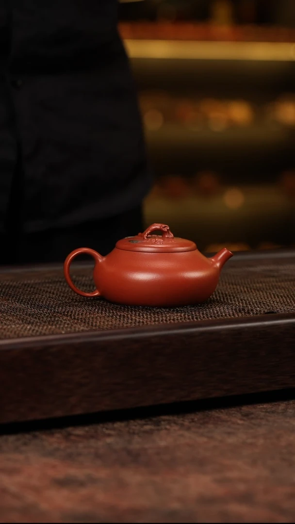 茶壶紫砂李丹福运桃花