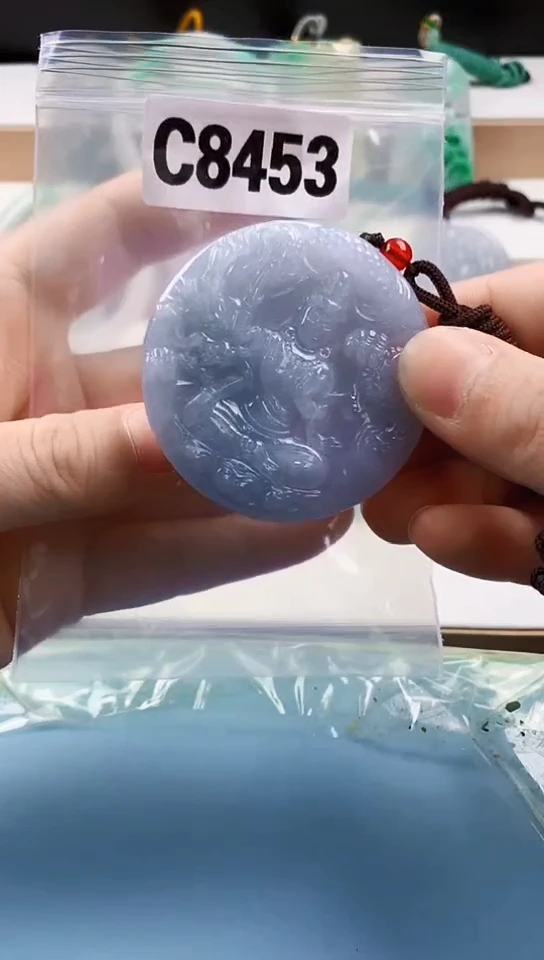 翡翠未镶嵌颈饰天然翡翠吊坠挂件