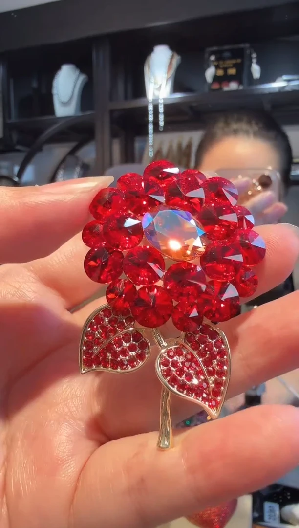 仿水晶铜合金高货 正品华子