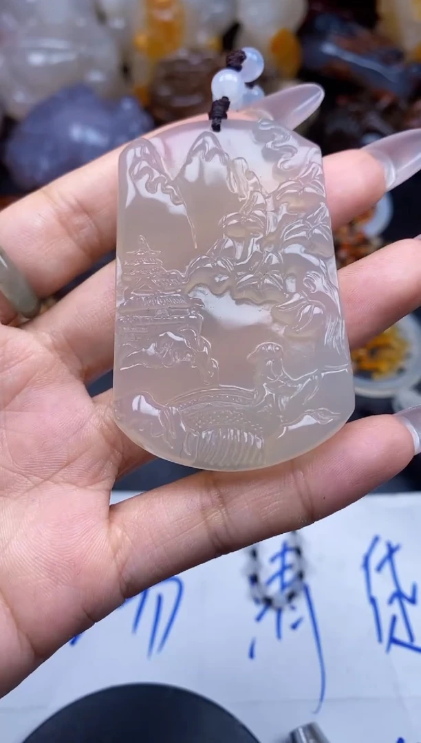 【闪购商品】玛瑙/玉髓颈饰未镶嵌ll