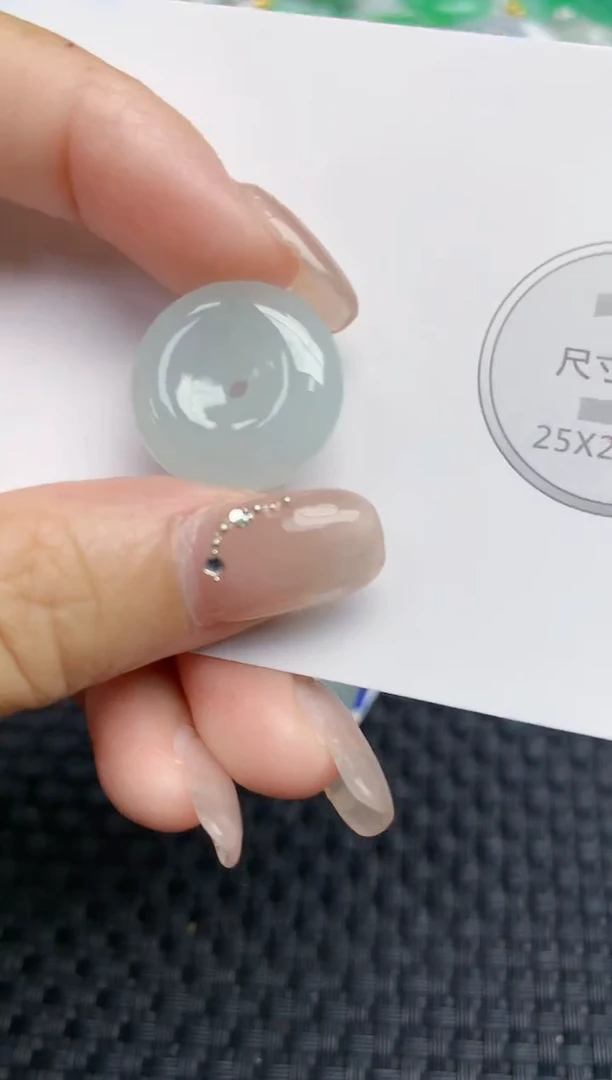 颈饰未镶嵌翡翠天然缅甸A货翡翠百元以上9元证书费自理