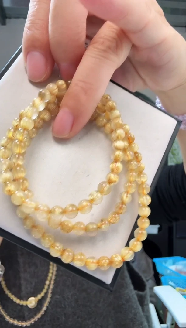 未镶嵌手链水晶优1850 约5mm