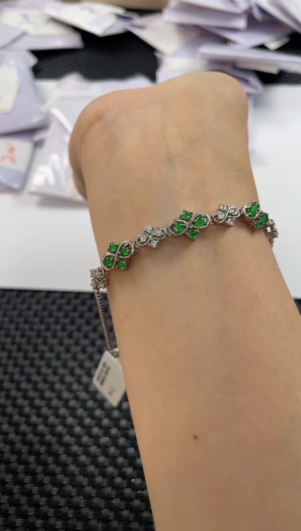 未镶嵌手链翡翠 6719