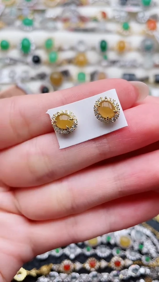 银S925镶嵌戒指翡翠192