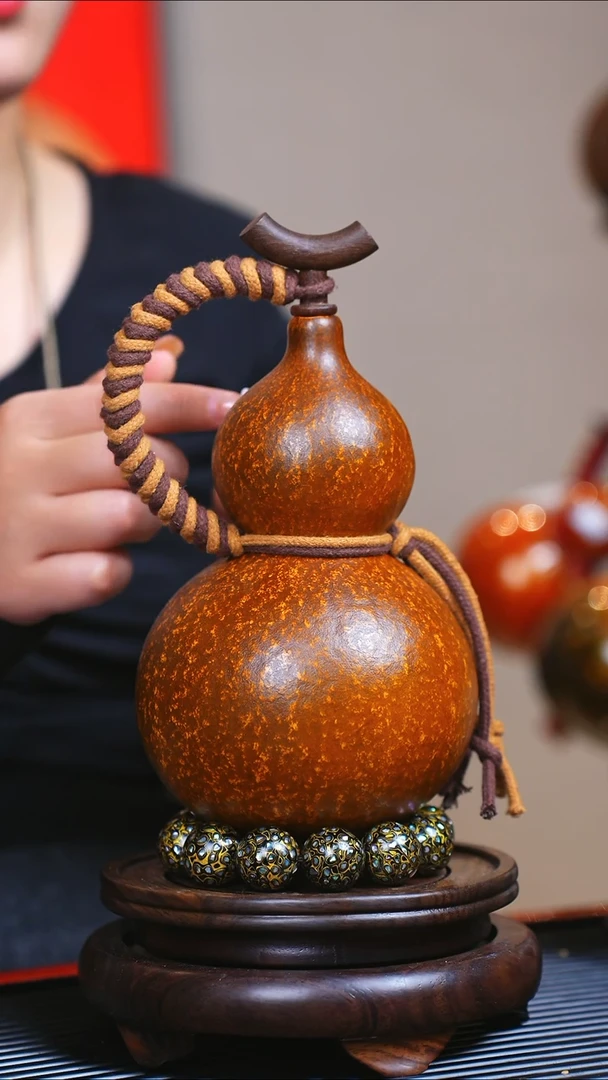 【闪购商品】JK112迎元宵臻选大漆酒葫芦