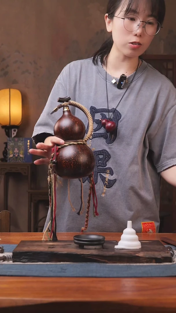 1509号精品大漆葫芦防腐防渗装水茶酒