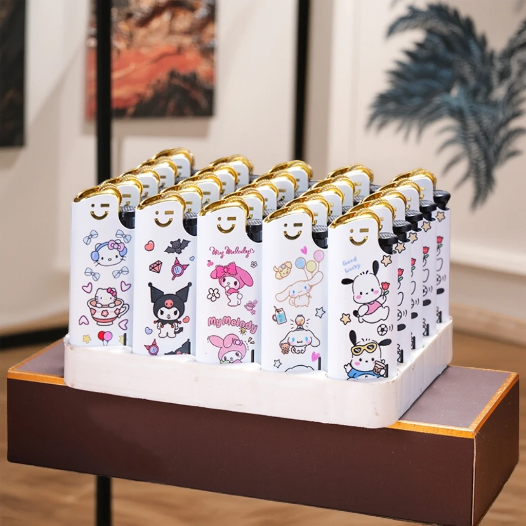 【2025】潮流高端可定制印字卡通砂轮打火机送女友礼物打字定制批发