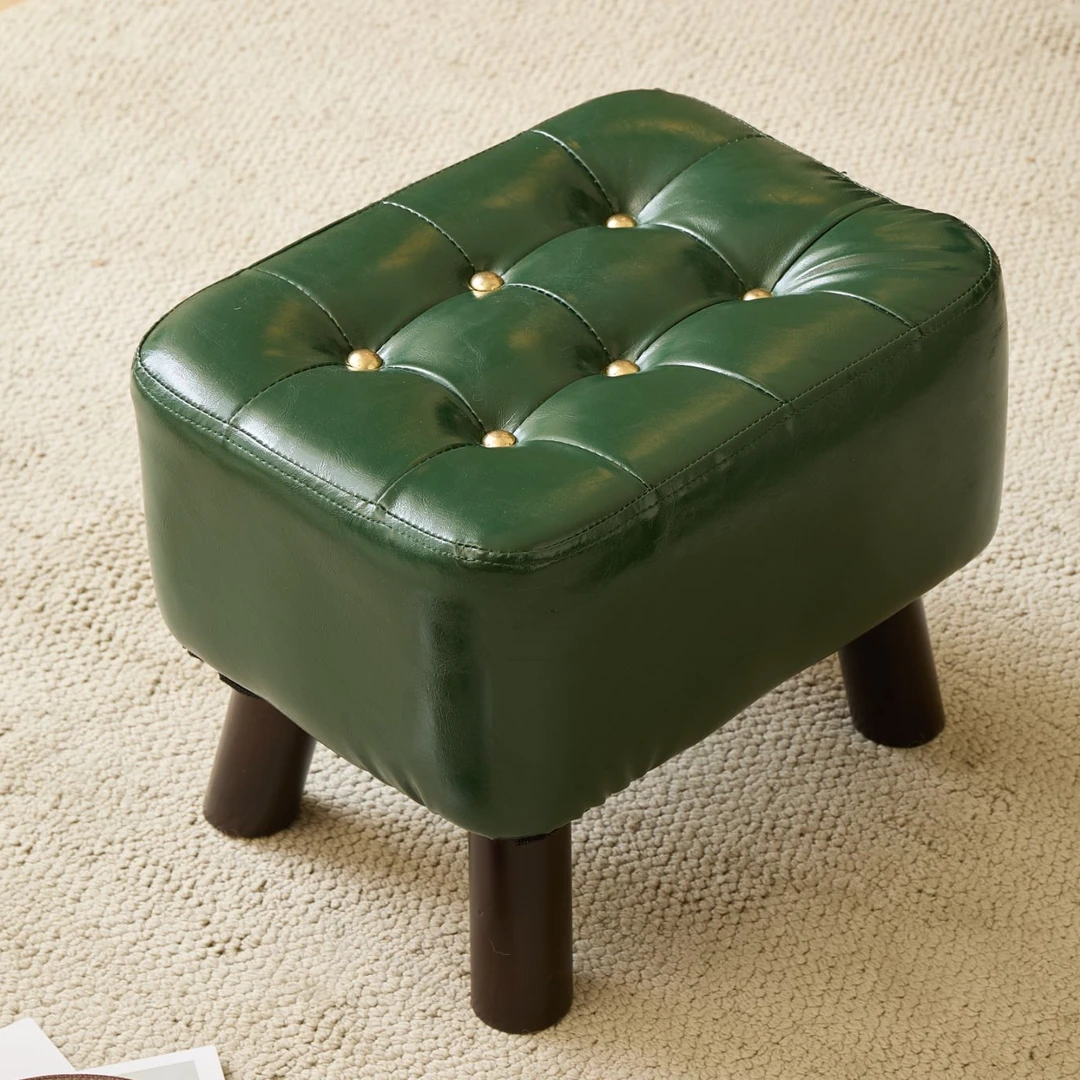 12宫格长条皮凳家用门口可坐软包坐垫网红爆款轻奢矮凳子家用