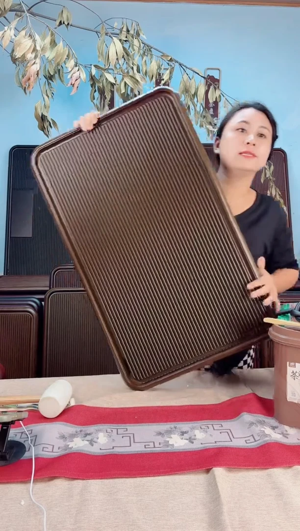 浙***机千川黄色款式茶盘80*50*5