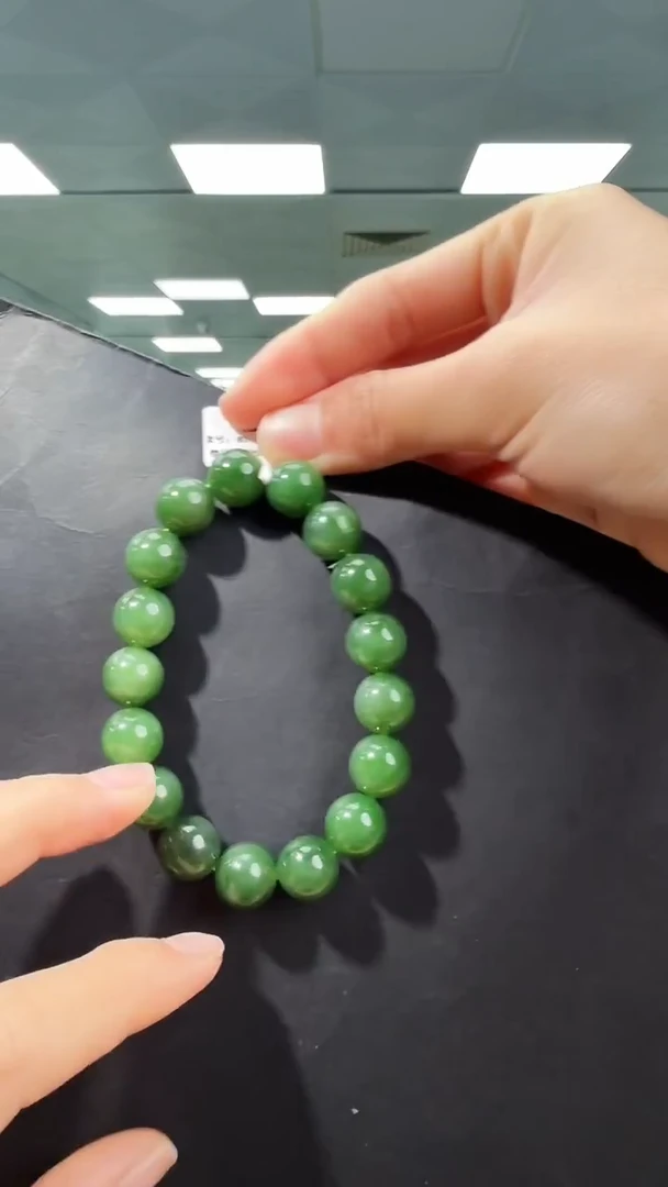 颈饰未镶嵌和田玉碧玉手串 多样性发一