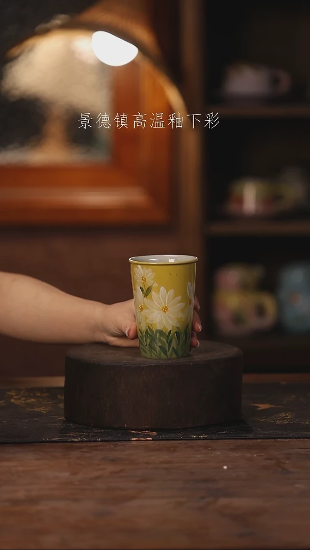 陶瓷景德镇高温釉下手绘陶瓷143