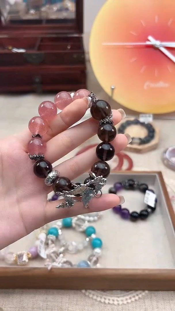 【闪购商品】水晶手链未镶嵌多样性发货发其一颜色微差