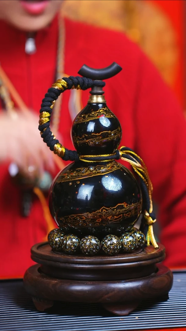 【闪购商品】Ji072迎元宵臻选大漆酒葫芦