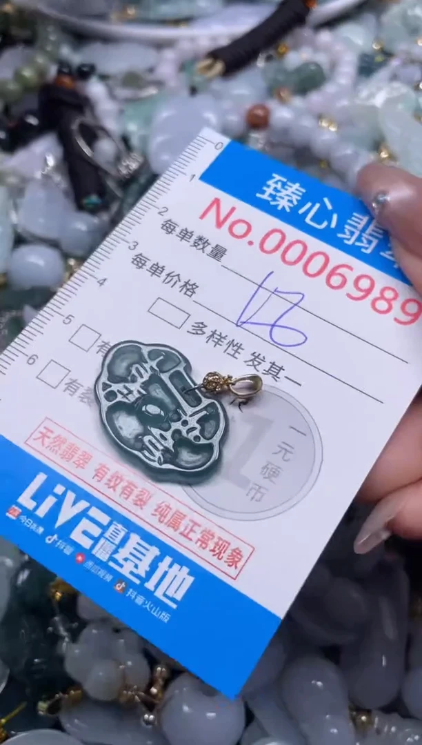 颈饰未镶嵌翡翠6989