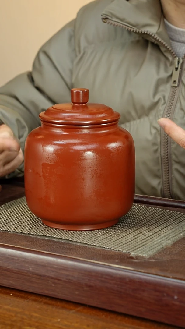 宜兴原矿紫砂茶叶罐