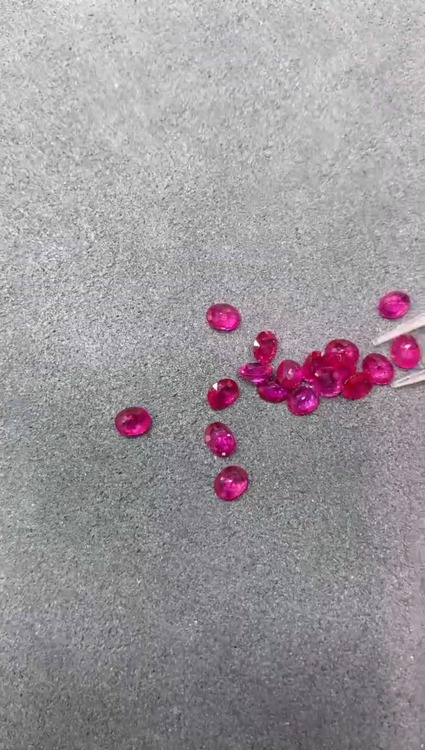 裸石红宝石椭圆 0.4ct 多样性发货一粒