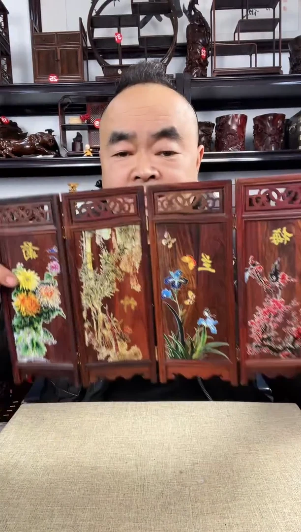 木老李红木工艺品32瑕疵