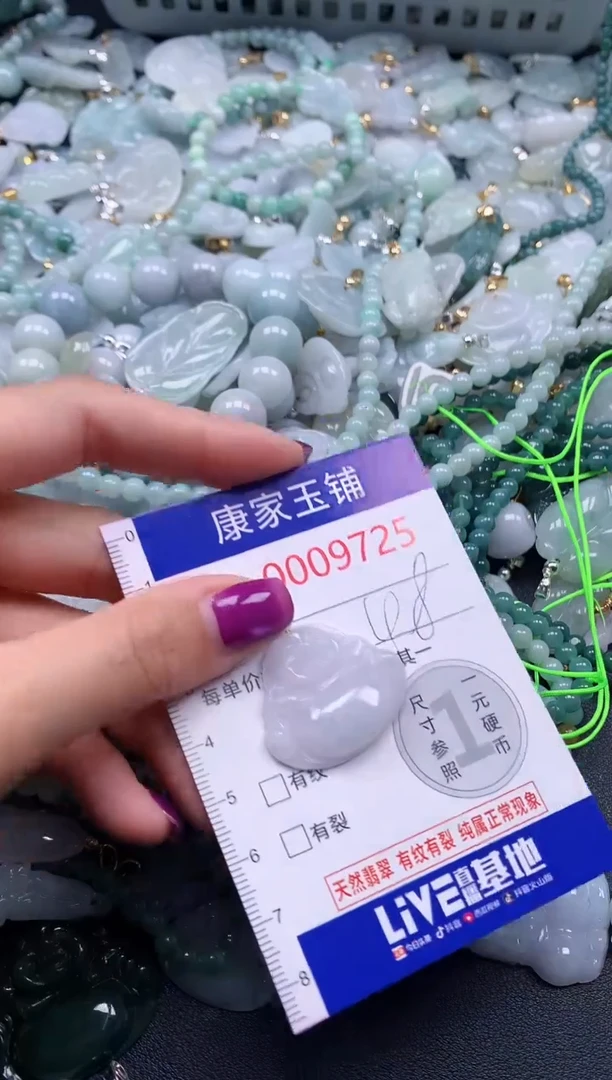 颈饰未镶嵌翡翠9725