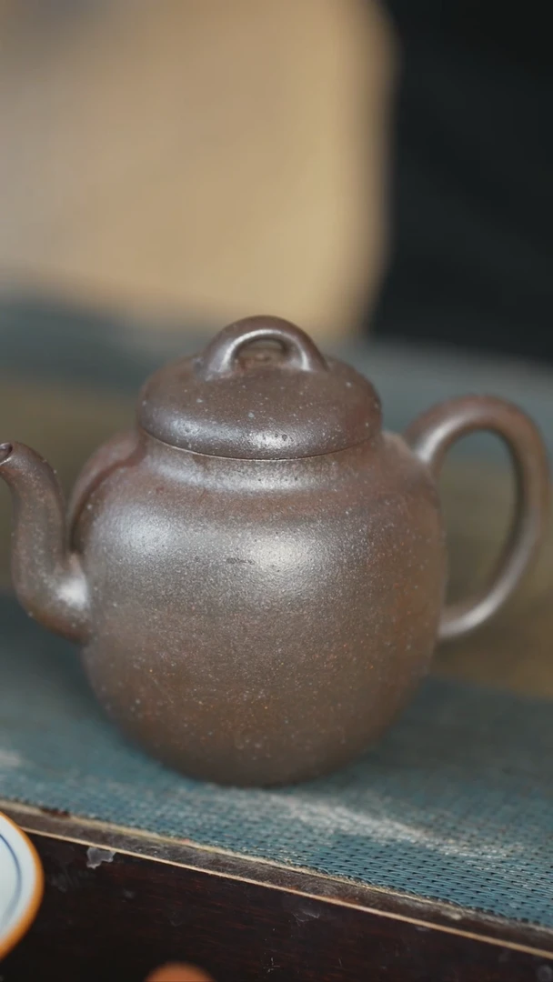 【闪购商品】微瑕柴烧200毫升喀左紫砂原矿无添加
