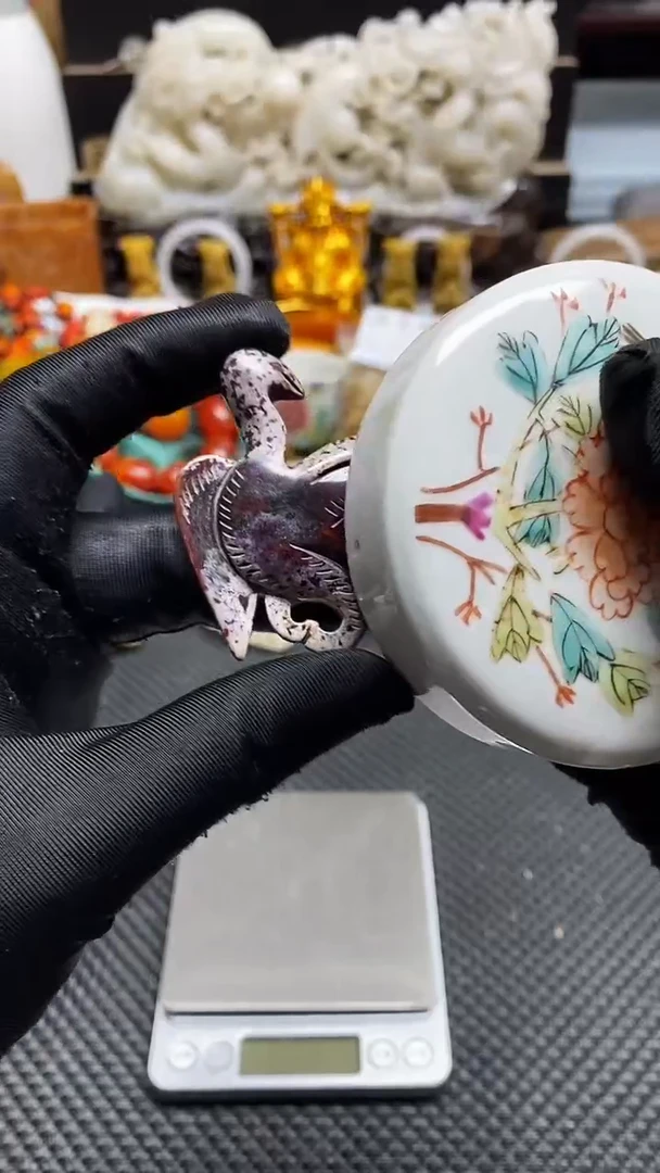 【闪购商品】瓷片瓷片瓷器 摆件1个