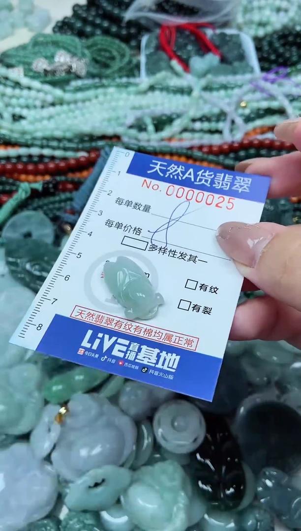 颈饰未镶嵌翡翠天然A货 支持复检