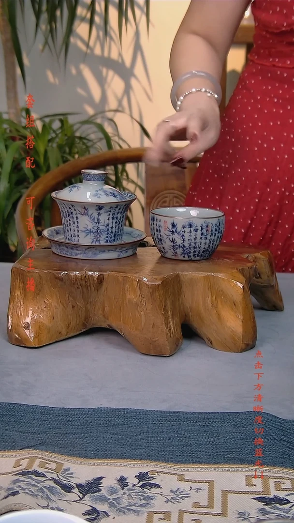 简装家用款件套 老陶泥开片纹陶瓷茶具