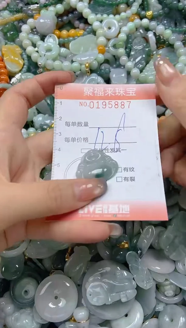 翡翠未镶嵌颈饰闪购0195887