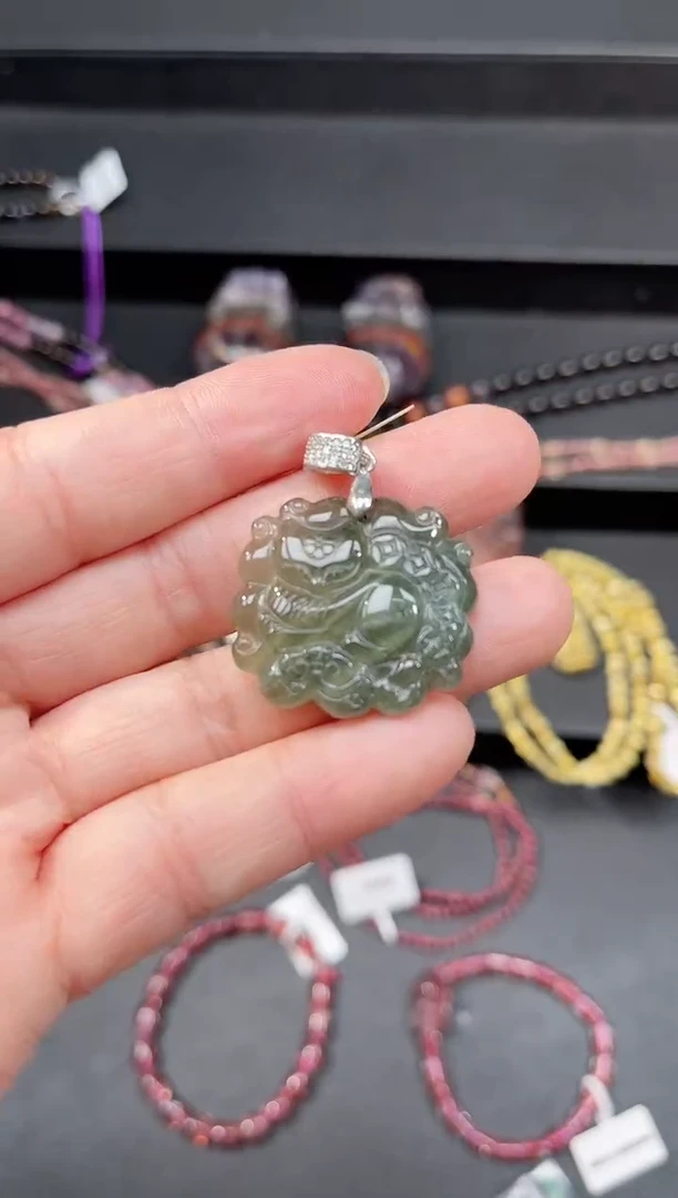 未镶嵌颈饰水晶【百晶灵儿】定制款