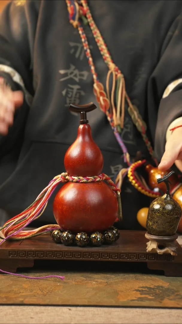 168大漆一物一拍记葫堂出品【不带手串】