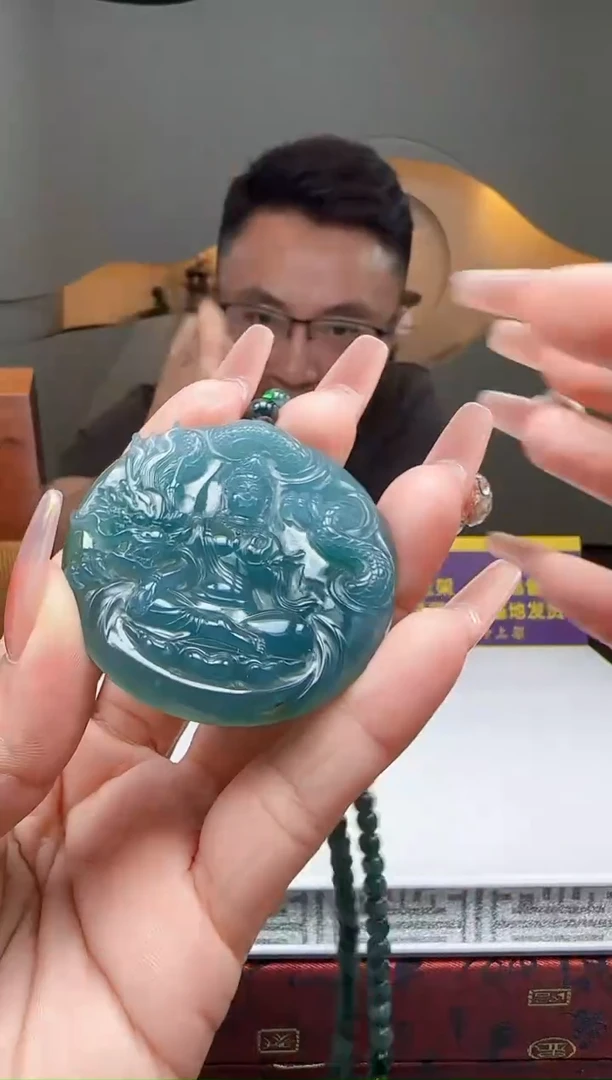 定制翡翠未镶嵌Q08034翡翠